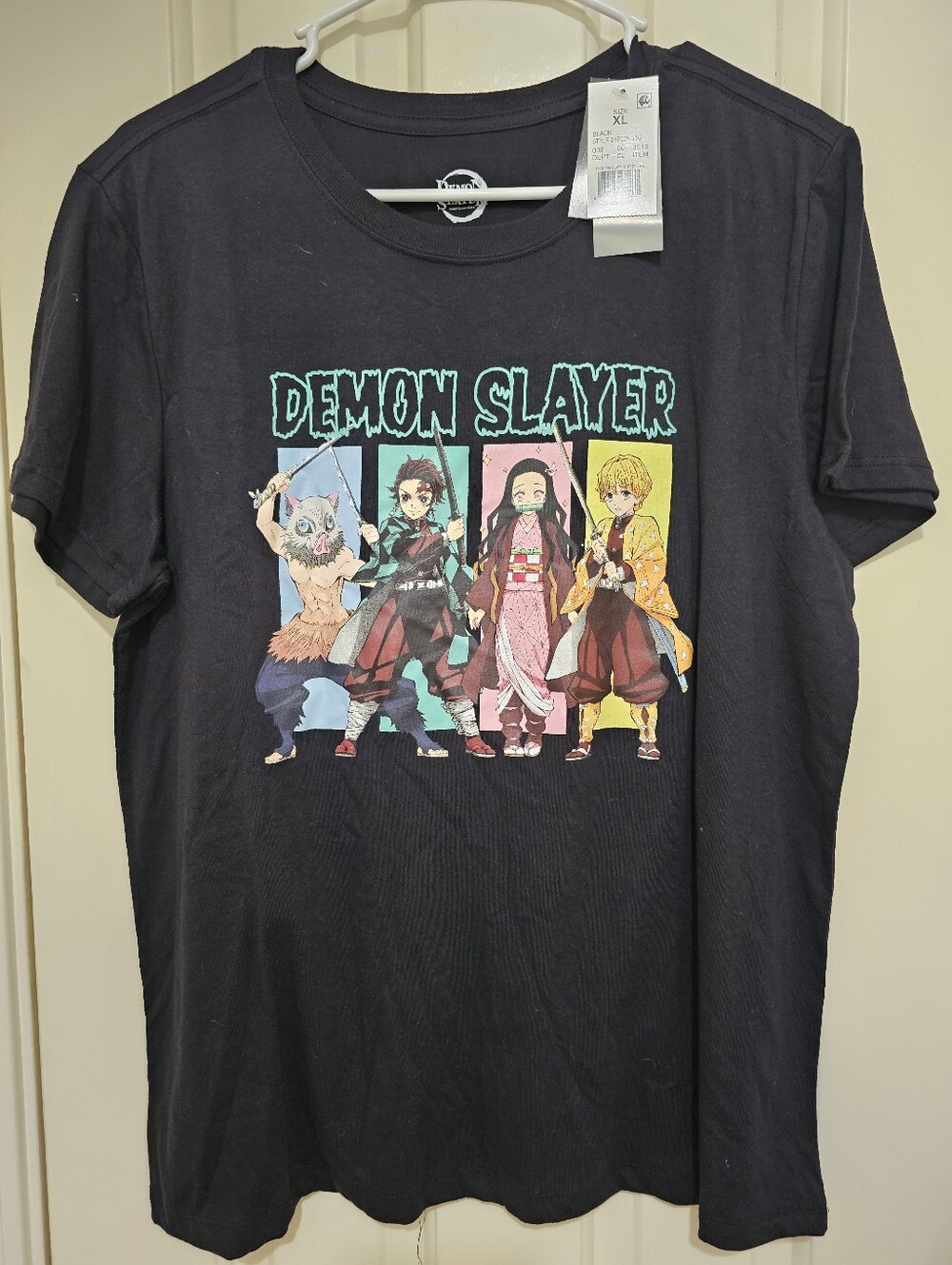 Demon Slayer Graphic Tee - Black